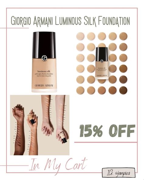 armani foundation sale